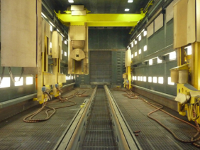 全自動大型噴砂房工程實例